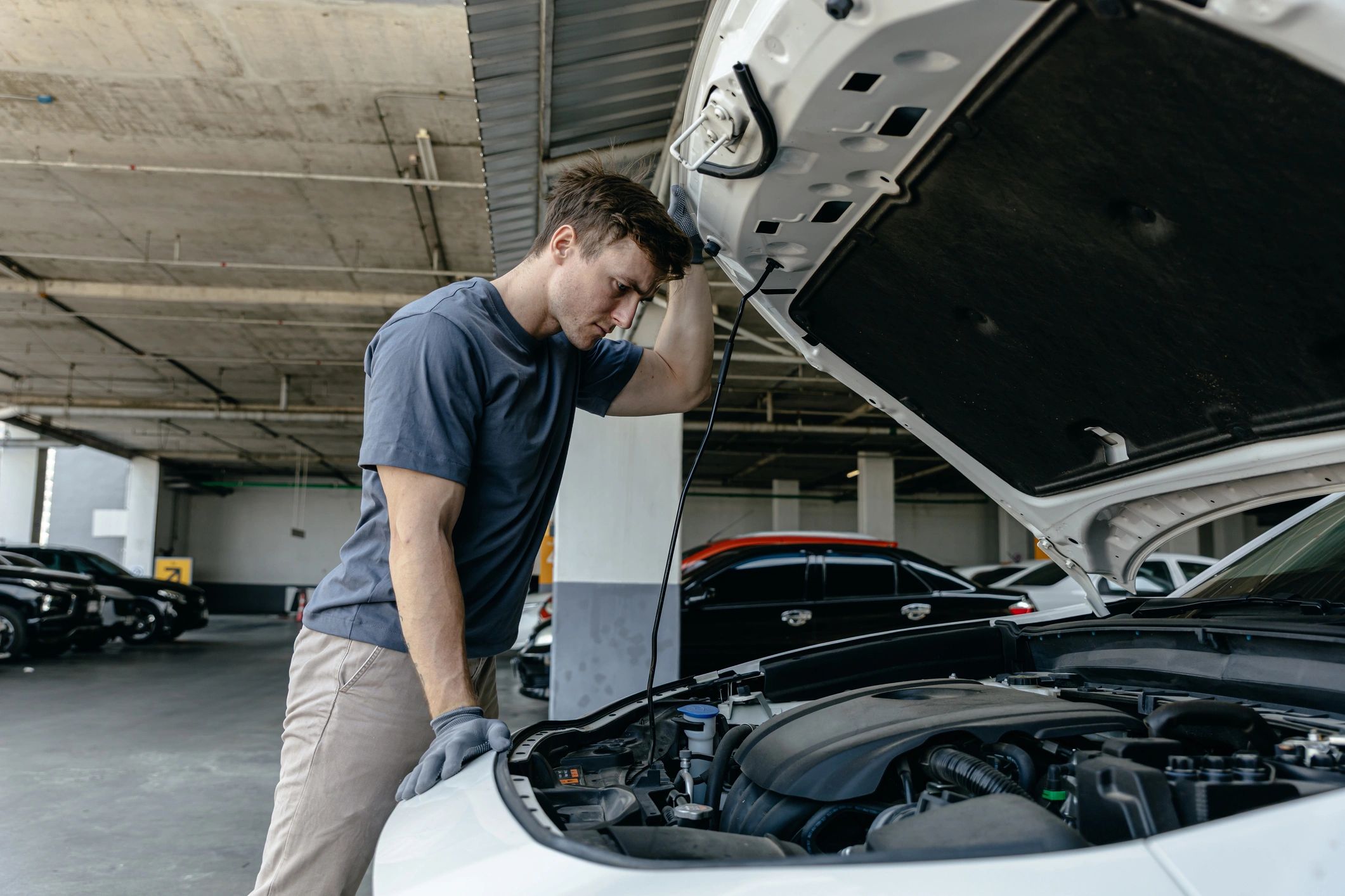 mechanic shop interior