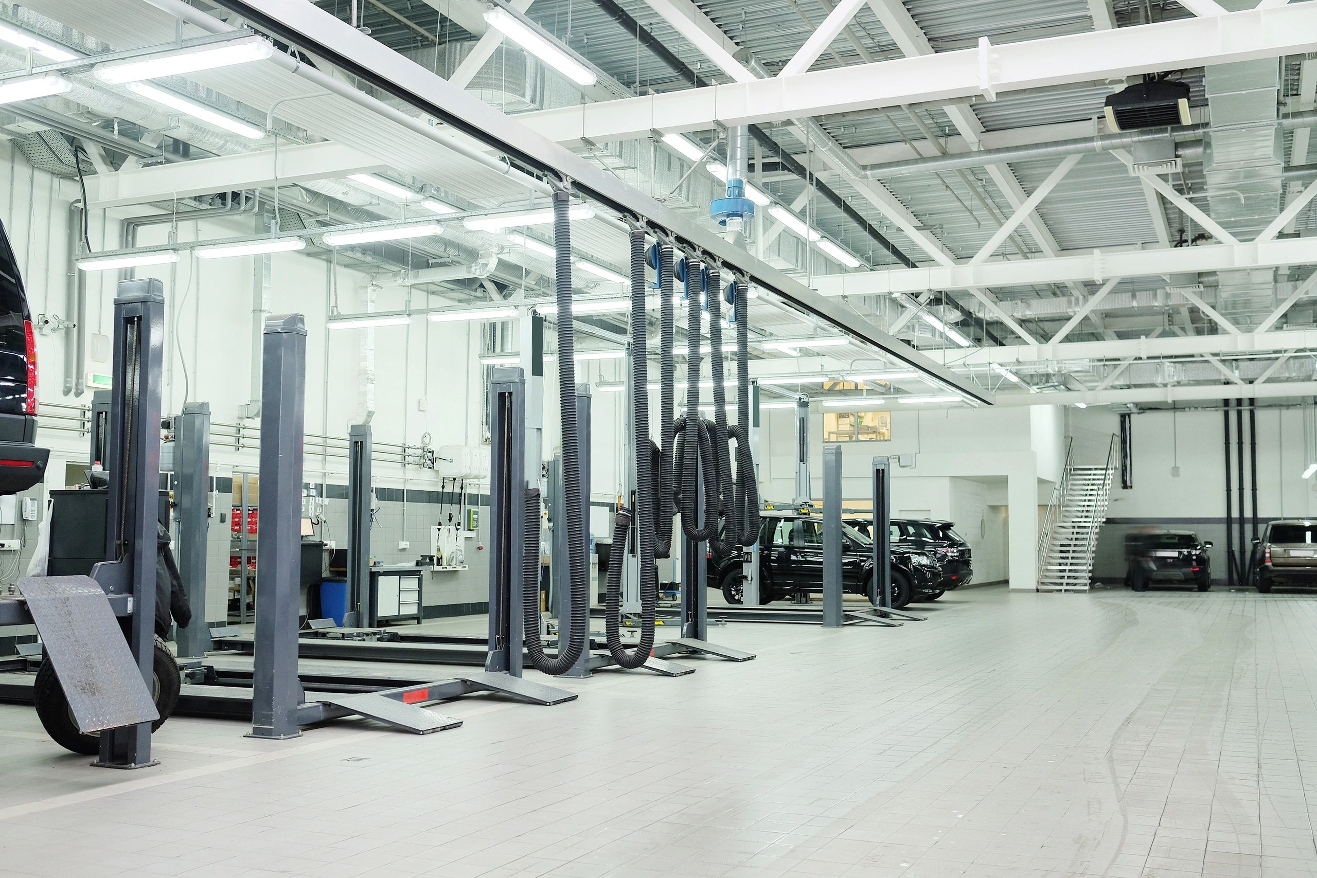 mechanic shop interior